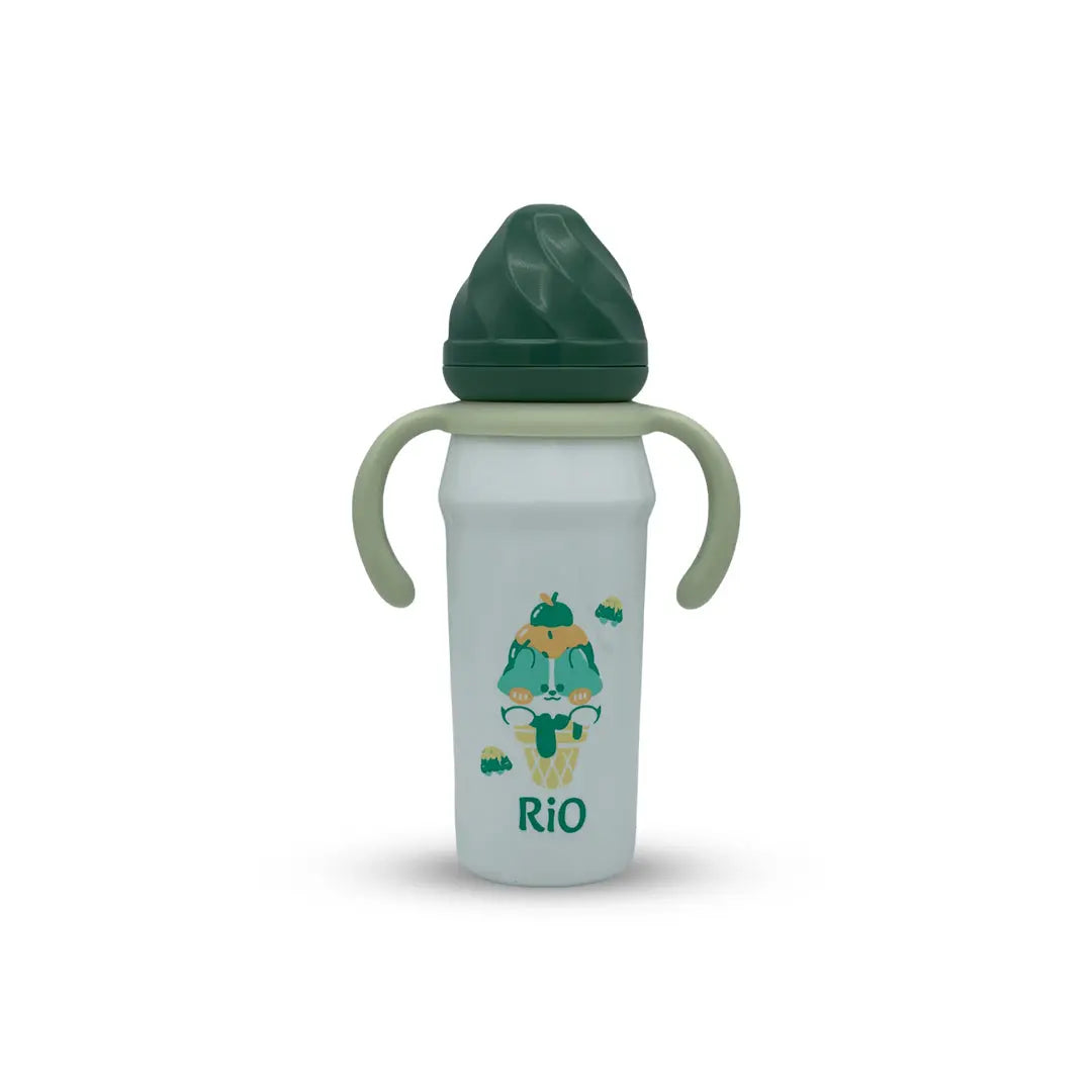 Rio's Regular Caliber- white PP Feeding Bottle (270 ml)