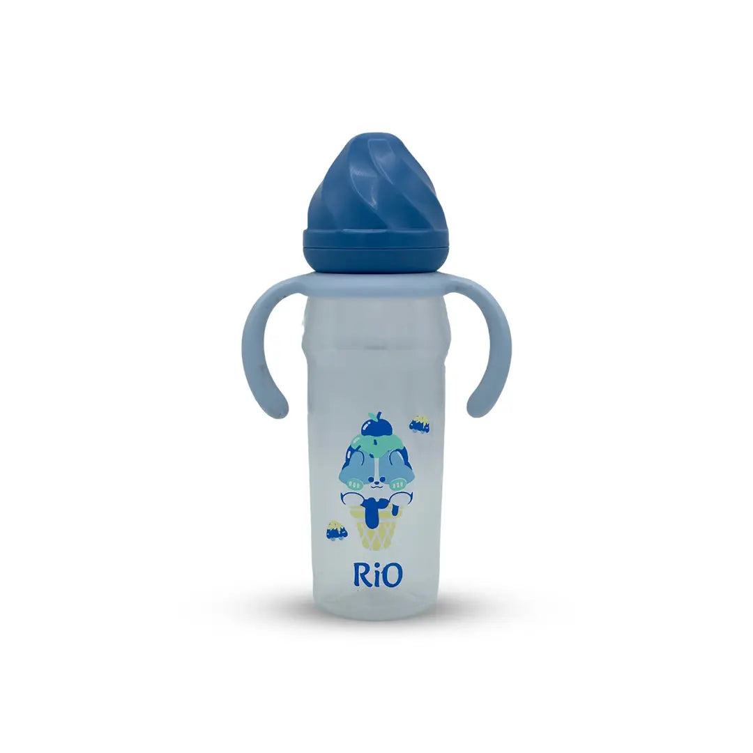 Rio's Regular Caliber- transparent PP Feeding Bottle (270 ml)