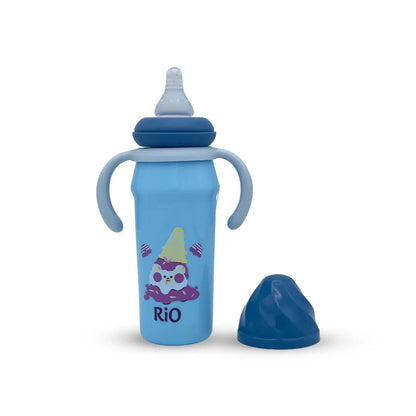 Rio's Regular Caliber- colored PP Feeding Bottle (270 ml)