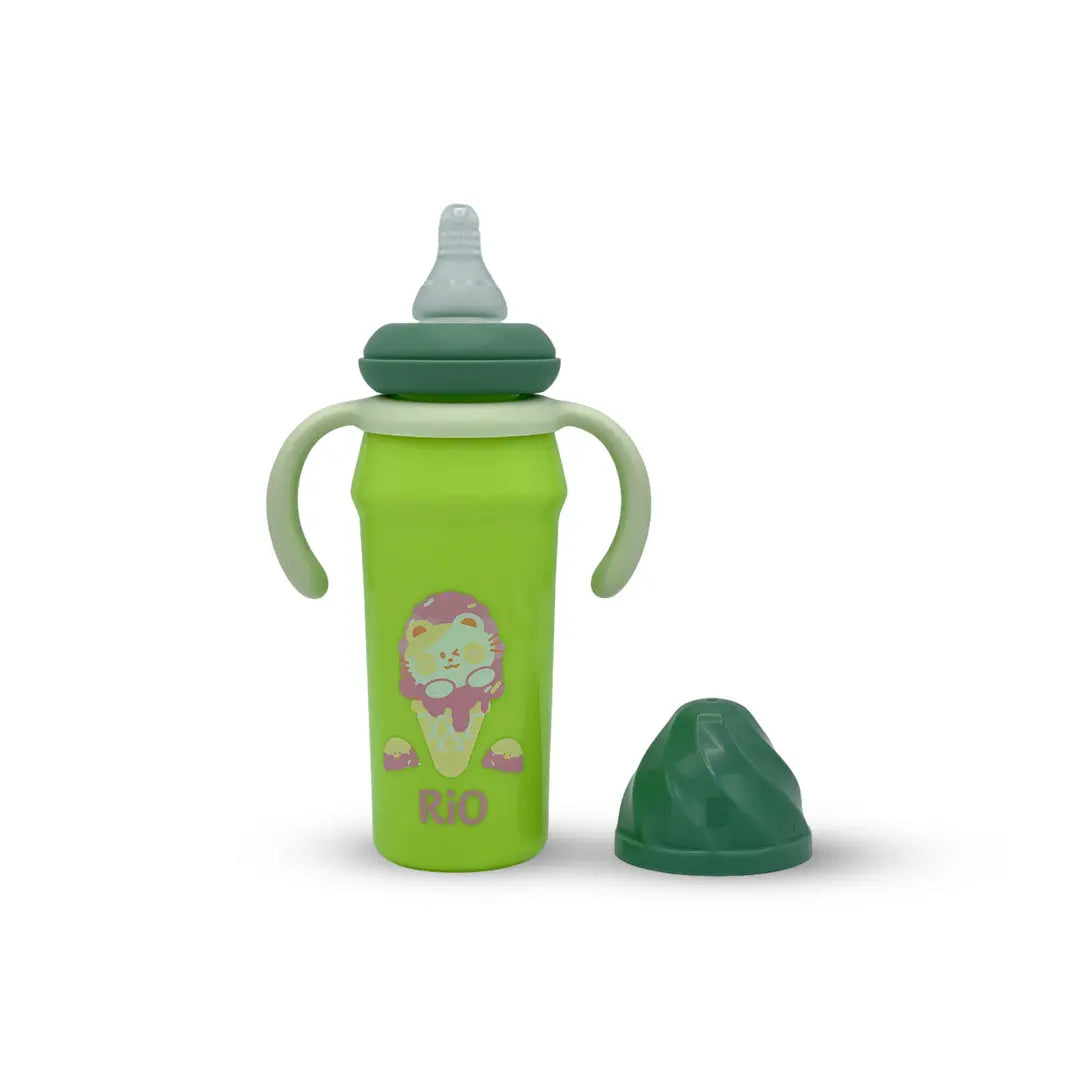 Rio's Regular Caliber- colored PP Feeding Bottle (270 ml)