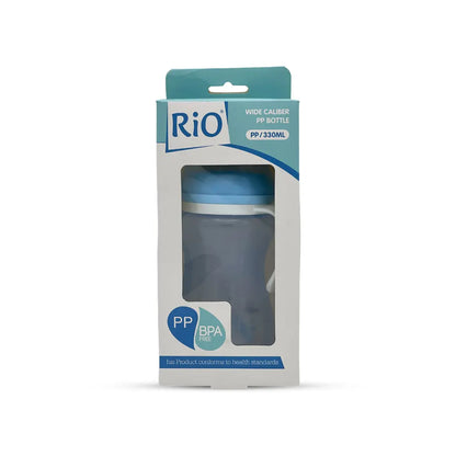 Rio's Wide Caliber-tinted color PP Feeding Bottle (330 ml)