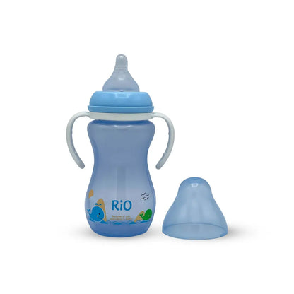 Rio's Wide Caliber-tinted color PP Feeding Bottle (330 ml)