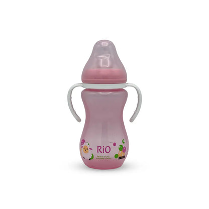 Rio's Wide Caliber-tinted color PP Feeding Bottle (330 ml)