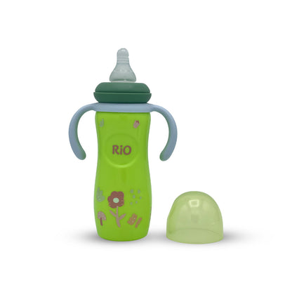 Rio's Regular Caliber- colored PP Feeding Bottle (260 ml)
