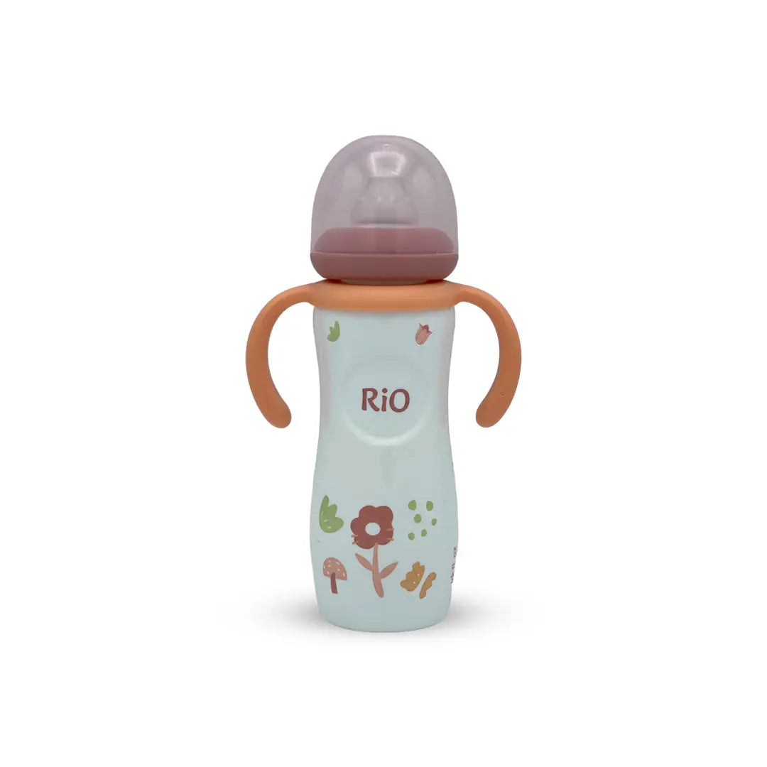 Rio's Regular Caliber- white PP Feeding Bottle (260 ml)