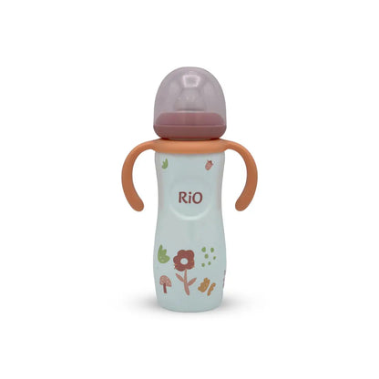 Rio's Regular Caliber- white PP Feeding Bottle (260 ml)