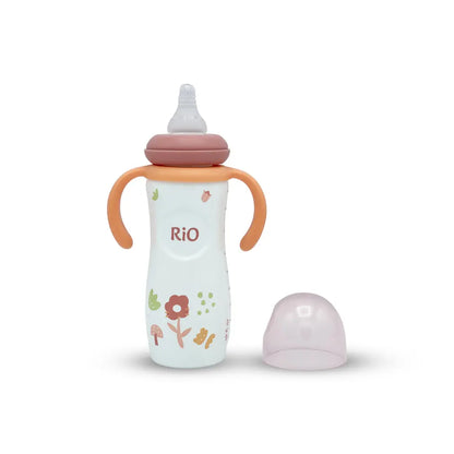 Rio's Regular Caliber- white PP Feeding Bottle (260 ml)