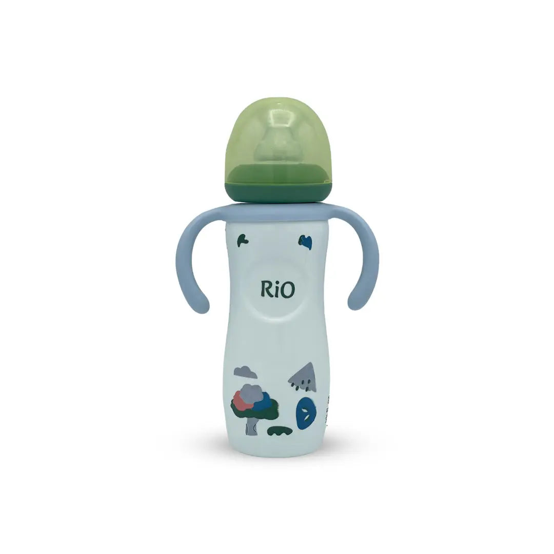 Rio's Regular Caliber- white PP Feeding Bottle (260 ml)