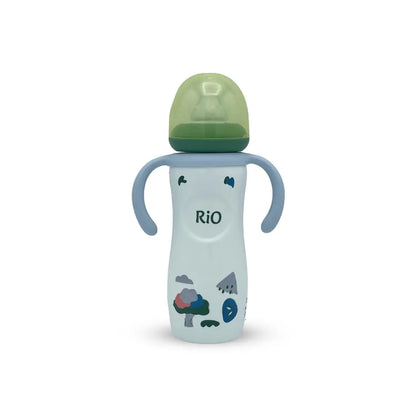 Rio's Regular Caliber- white PP Feeding Bottle (260 ml)