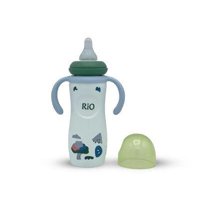 Rio's Regular Caliber- white PP Feeding Bottle (260 ml)