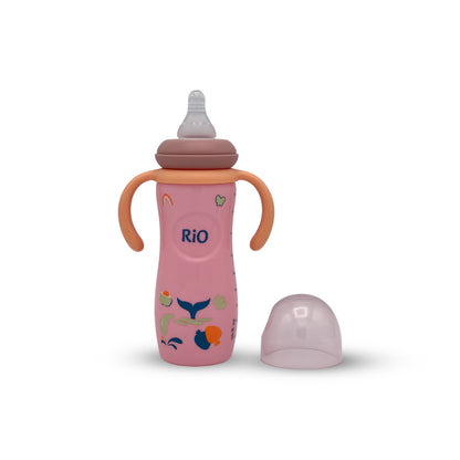 Rio's Regular Caliber- colored PP Feeding Bottle (260 ml)