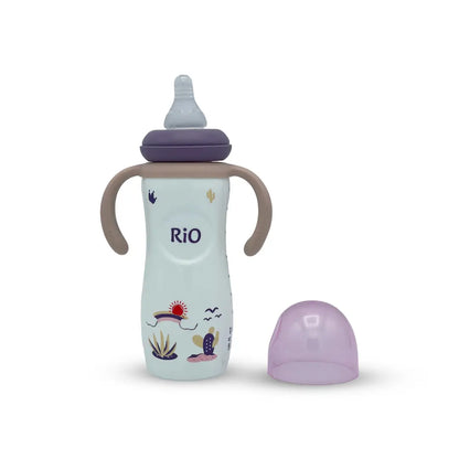 Rio's Regular Caliber- white PP Feeding Bottle (260 ml)