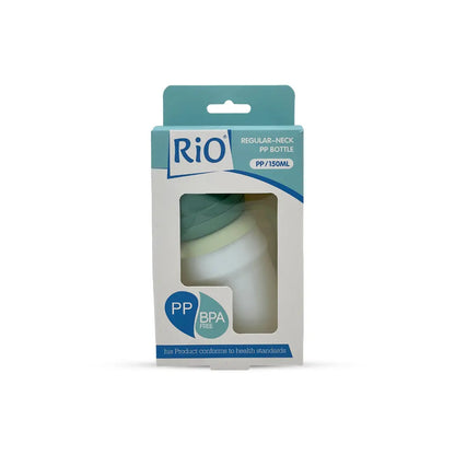 Rio's Regular Caliber-white PP Feeding Bottle (150 ml)