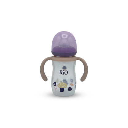 Rio's Regular Caliber- Transparent PP Feeding Bottle (150 ml)