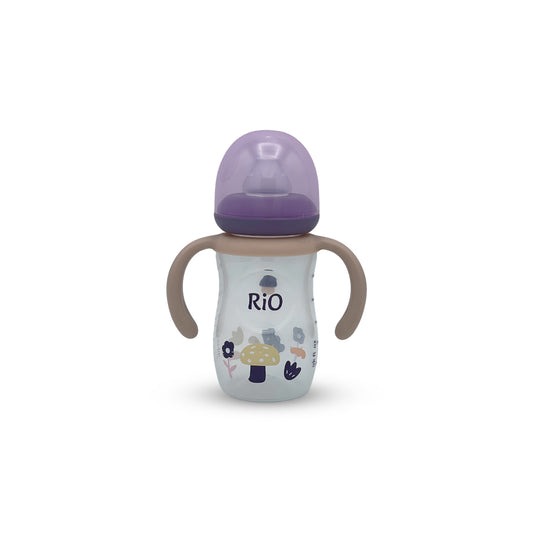 Rio's Regular Caliber- Transparent PP Feeding Bottle (150 ml)