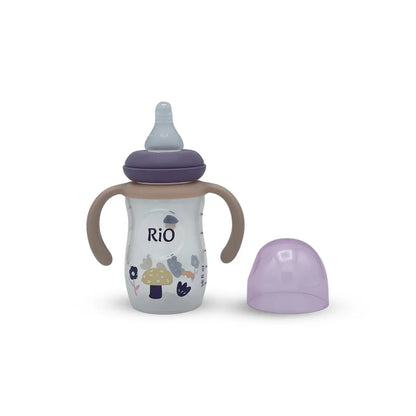Rio's Regular Caliber- Transparent PP Feeding Bottle (150 ml)