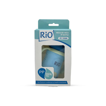 Rio's Regular Caliber-colored PP Feeding Bottle (150 ml)