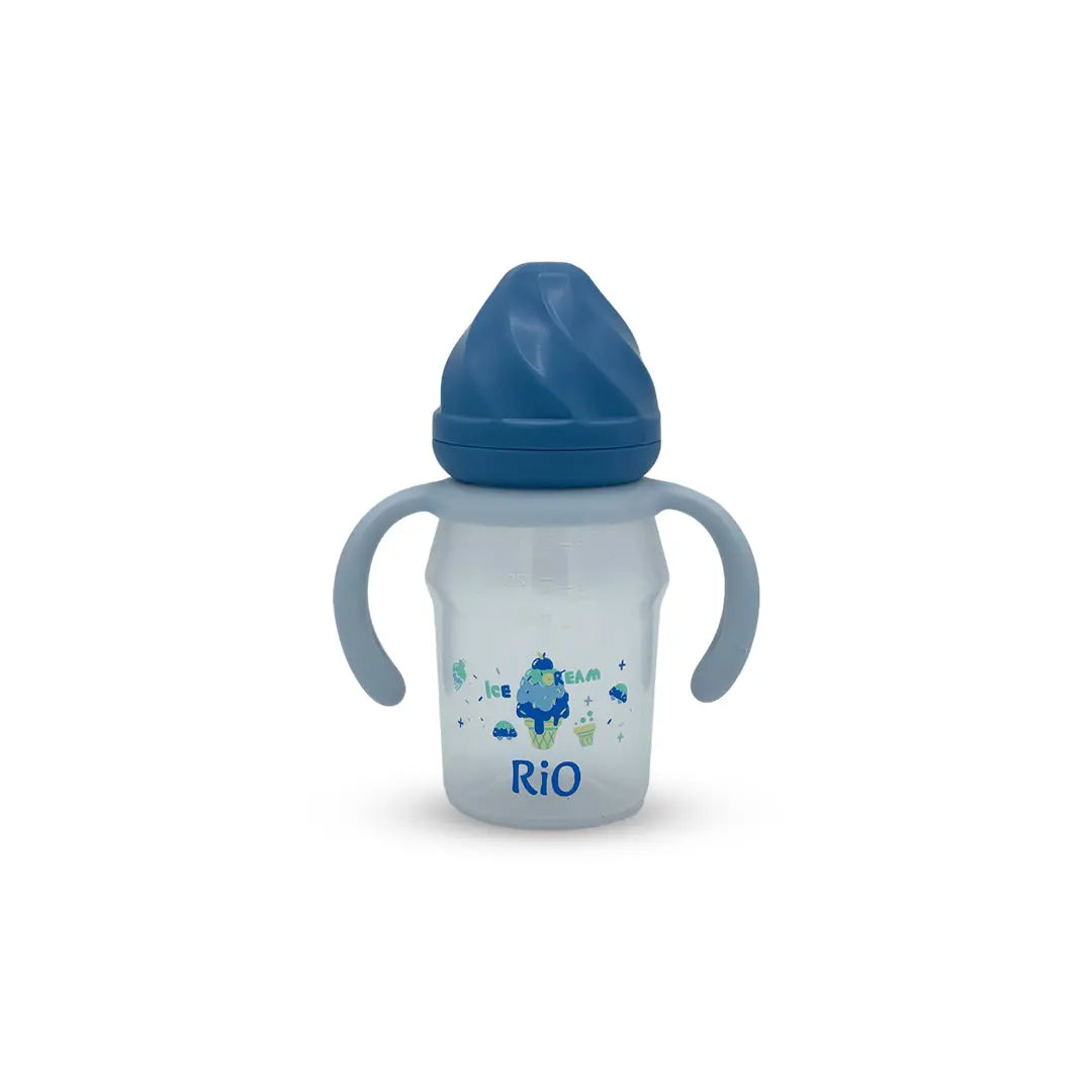 Rio's Regular Caliber-Transparent PP Feeding Bottle (150 ml)