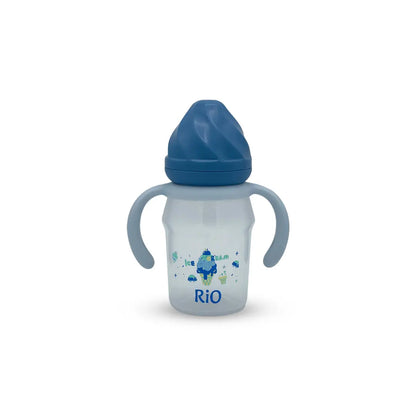 Rio's Regular Caliber-Transparent PP Feeding Bottle (150 ml)