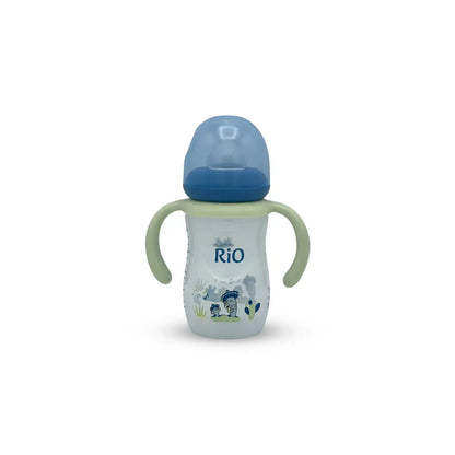 Rio's Regular Caliber- Transparent PP Feeding Bottle (150 ml)