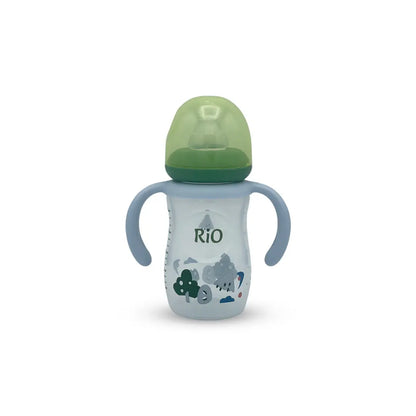 Rio's Regular Caliber- Transparent PP Feeding Bottle (150 ml)