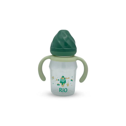 Rio's Regular Caliber-Transparent PP Feeding Bottle (150 ml)