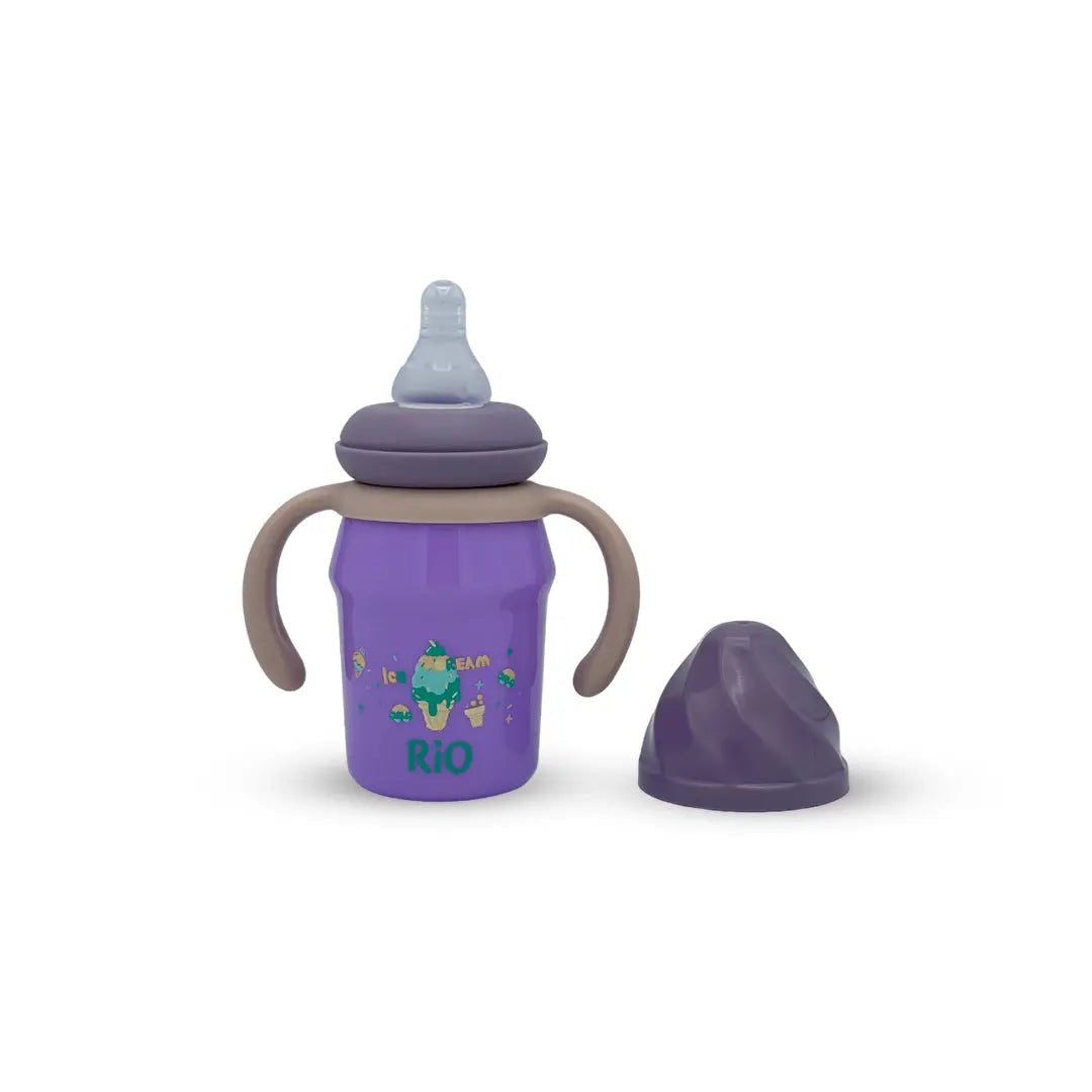 Rio's Regular Caliber-colored PP Feeding Bottle (150 ml)