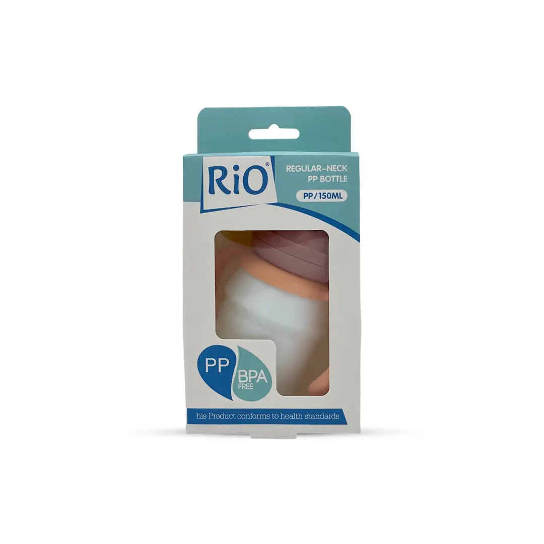 Rio's Regular Caliber-white PP Feeding Bottle (150 ml)