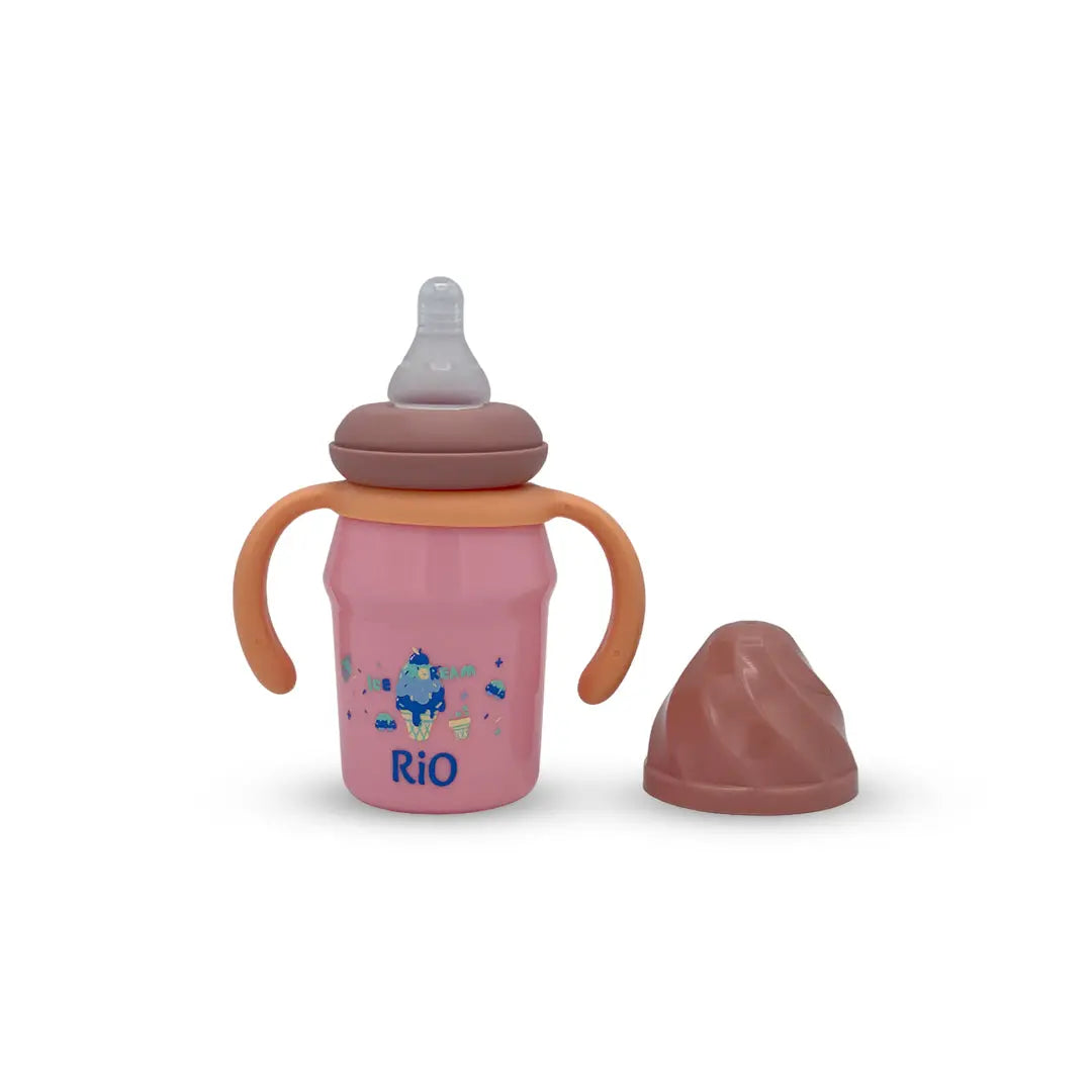 Rio's Regular Caliber-colored PP Feeding Bottle (150 ml)
