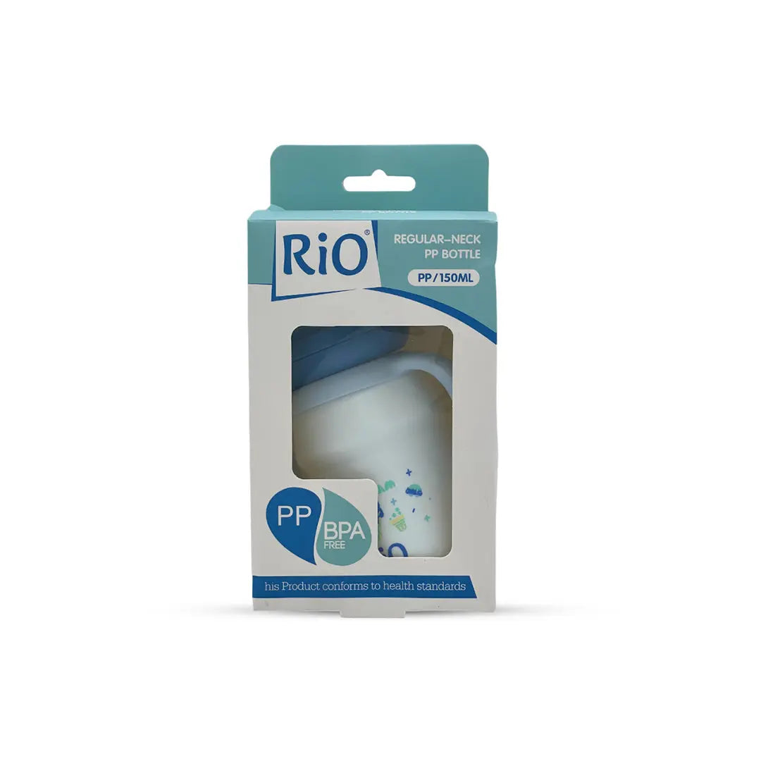 Rio's Regular Caliber-white PP Feeding Bottle (150 ml)