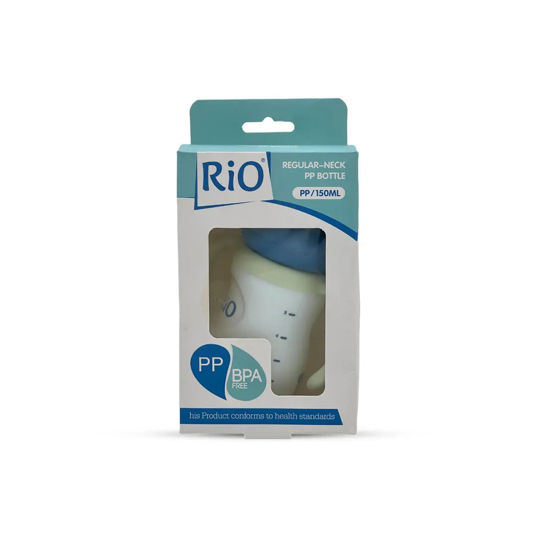 Rio's Regular Caliber-white PP Feeding Bottle (150 ml)