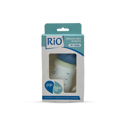 Rio's Regular Caliber-white PP Feeding Bottle (150 ml)