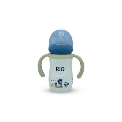 Rio's Regular Caliber-white PP Feeding Bottle (150 ml)
