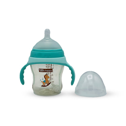 We Happy Extra Wide Caliber PPSU Feeding Bottle (240 ml)