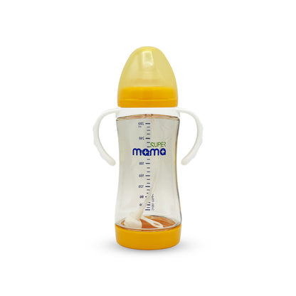Super Mama Wide Caliber PPSU Feeding Bottle with handle (280 ml)