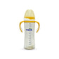 Super Mama Wide Caliber PPSU Feeding Bottle with two color handle (300 ml)