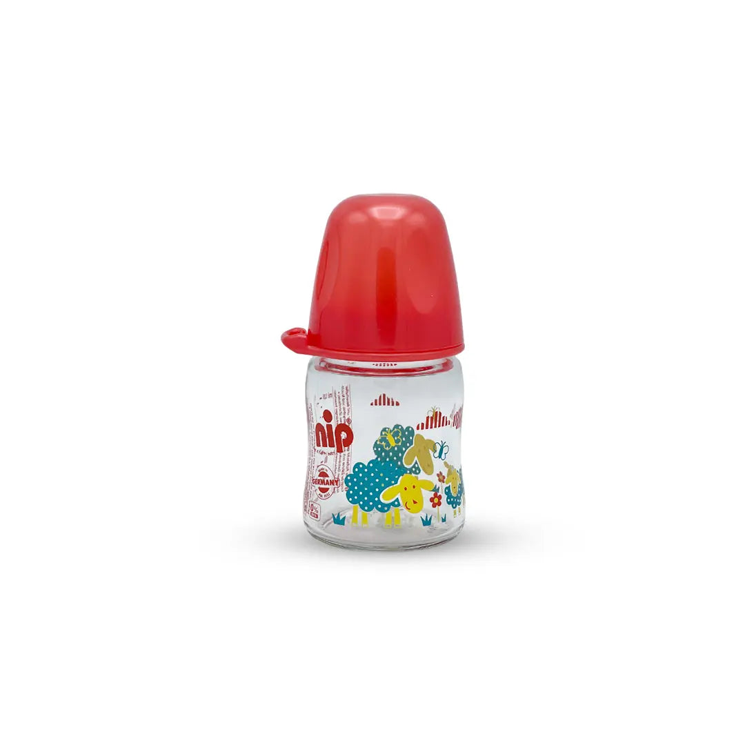 Le Petit Prince Wide Caliber Glass Feeding Bottle (120 ml)
