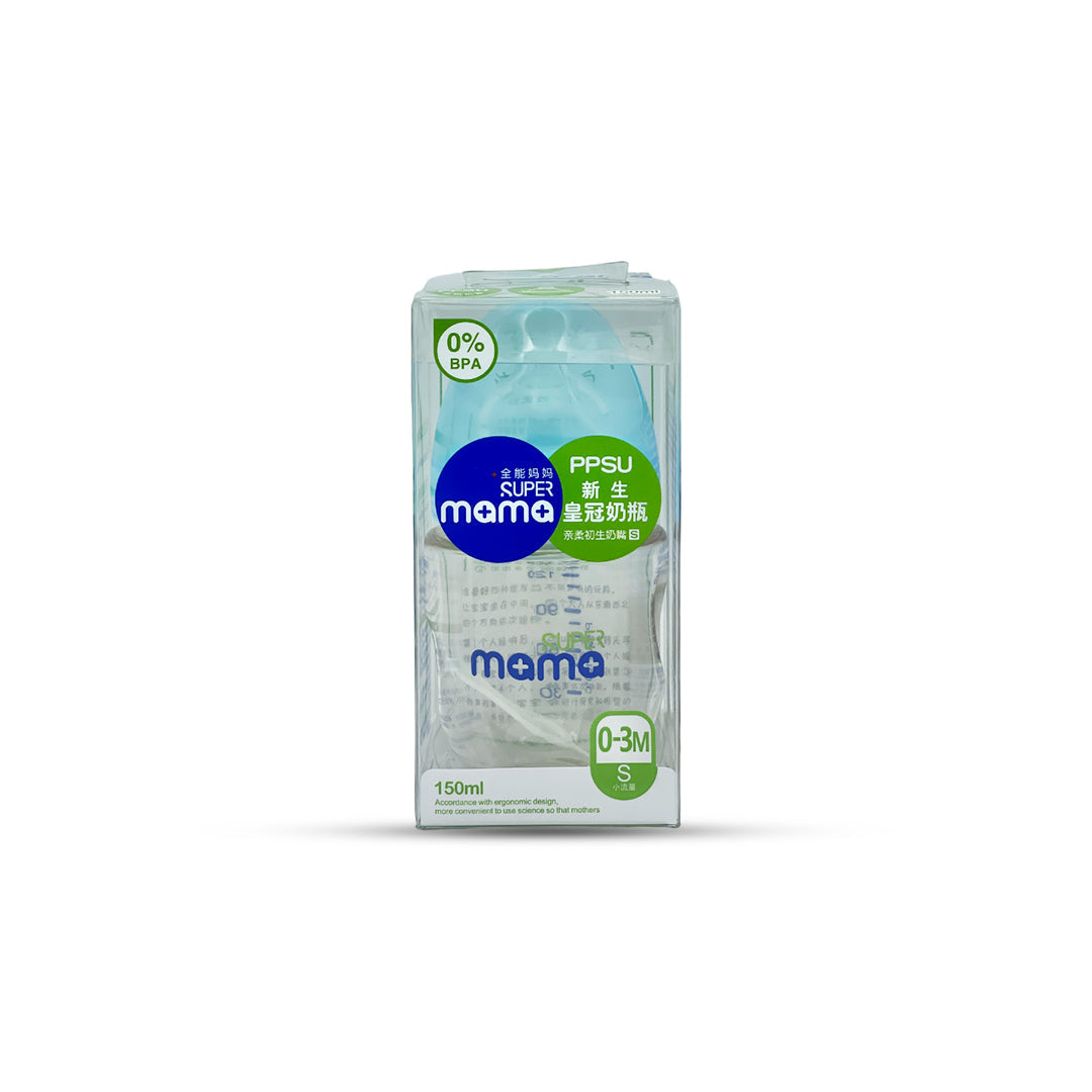 Super Mama Wide Caliber PPSU Feeding Bottle (150 ml)
