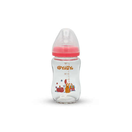 Wide Mouth Automatic Feeding Glass Bottle (180 ml)