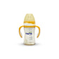 Super Mama Wide Caliber PPSU Feeding Bottle with two color handle (180 ml)