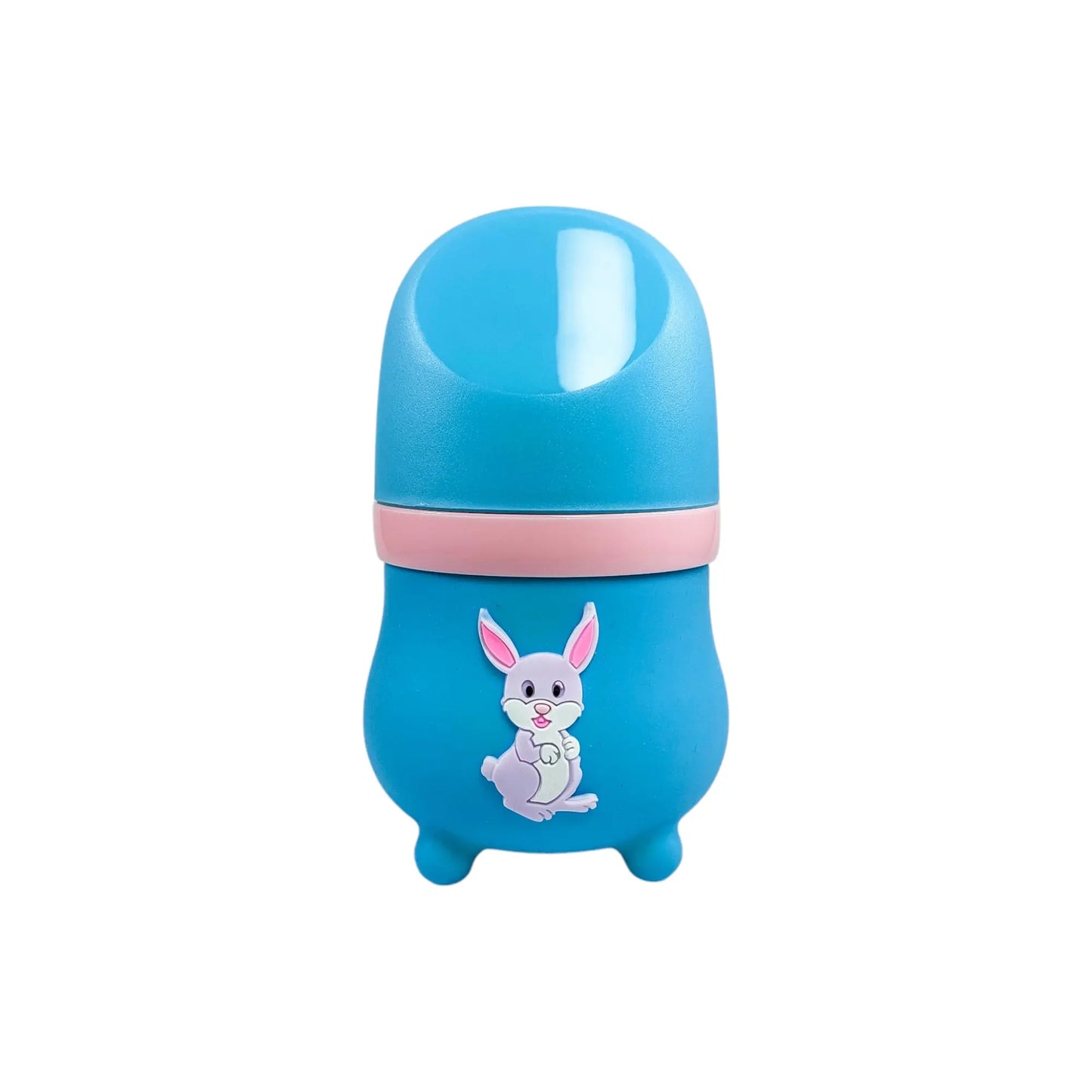 Rio's Wide Caliber Glass Feeding Bottle with Rabbit Sleeve (80 ml)