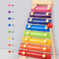 2-in-1 Wooden Learning Toy Set – Xylophone + Rainbow Stacking Tower (Pack of 2)